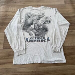Outback America‎ gray africa nature tee